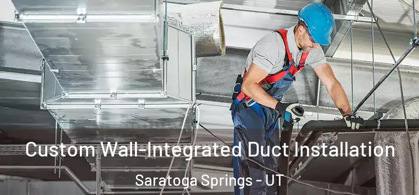 Custom Wall-Integrated Duct Installation Saratoga Springs - UT